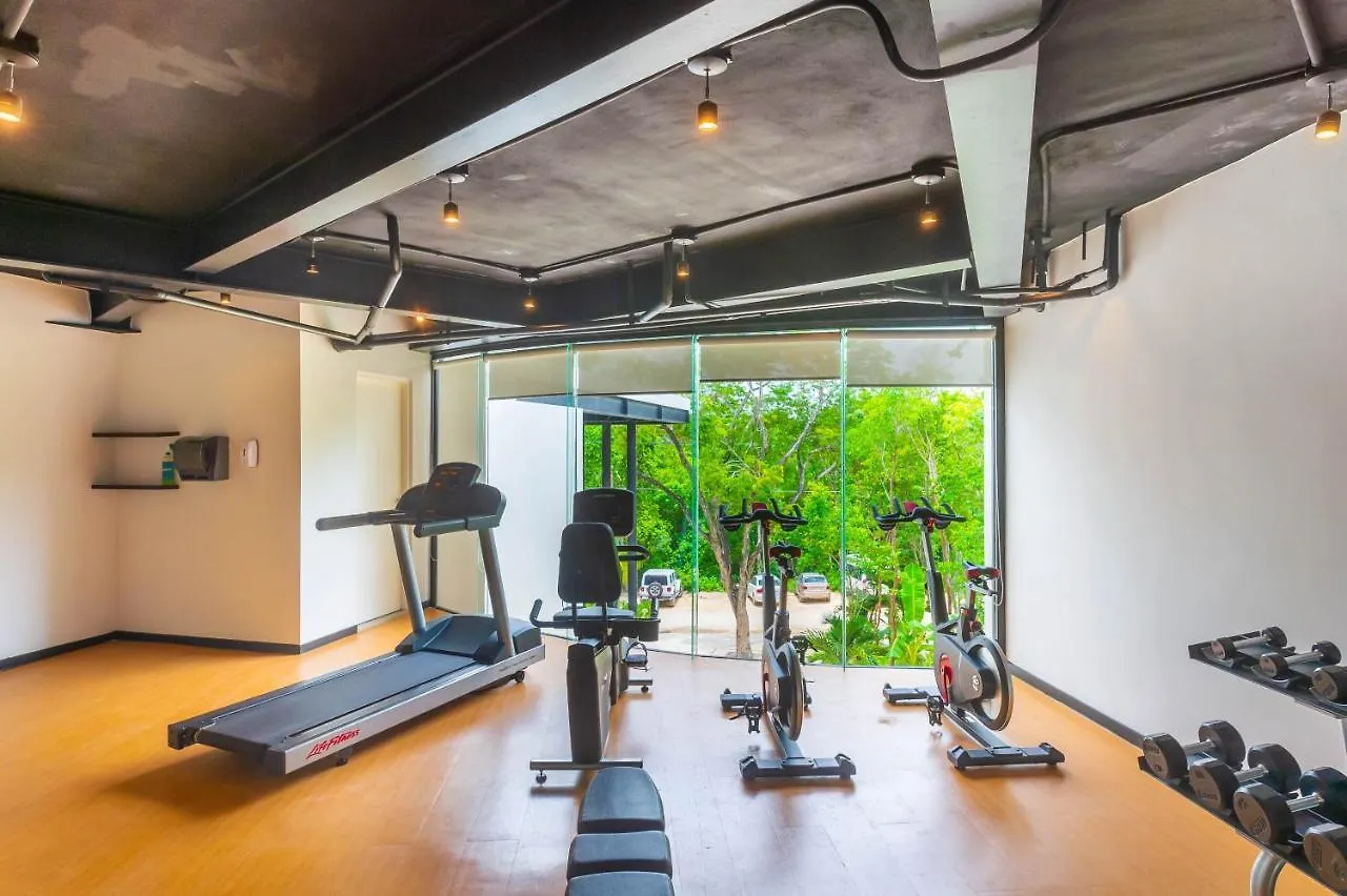 Apartmán Studio All-Inclusive Gym-Pool 360º-Scooter-Bicycle-Breakfast-Exclusive Benefits Services By Sandy Powerful Tulum Mexiko
