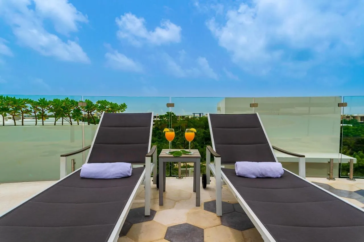 Studio All-Inclusive Gym-Pool 360º-Scooter-Bicycle-Breakfast-Exclusive Benefits Services By Sandy Powerful Tulum